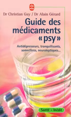 Couverture du produit · Guide des médicaments "psy"