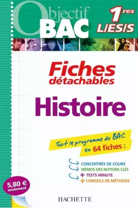 Couverture du produit · Histoire Bac 1res L/ ES/ S