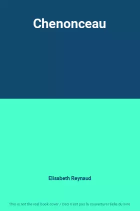 Couverture du produit · Chenonceau