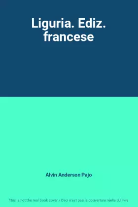 Couverture du produit · Liguria. Ediz. francese