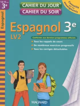 Couverture du produit · Espagnol 3e LV2