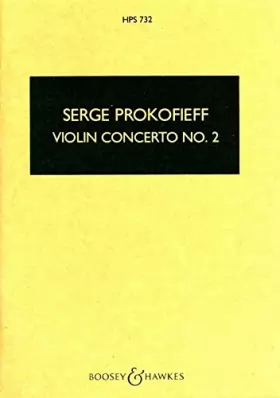 Couverture du produit · Violin Concerto 2 In Gm Op63 - Violin - BOOK