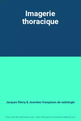 Couverture du produit · Imagerie thoracique