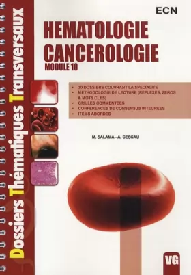 Couverture du produit · Hématologie Cancérologie : Module 10