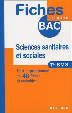 Couverture du produit · Sciences sanitaires et sociales
