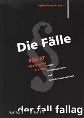 Couverture du produit · Rumpf-Rometsch, E: Faelle/BGB AT