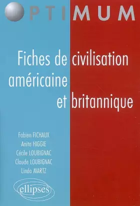 Couverture du produit · Fiches de civilisation américaine et britannique