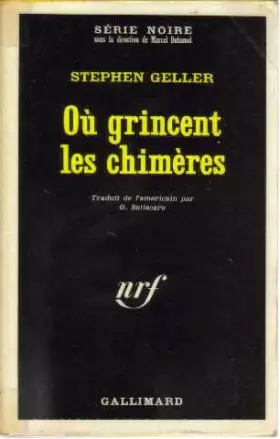 Couverture du produit · Où grincent les chimères