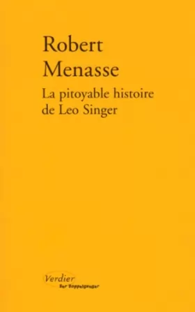 Couverture du produit · La Pitoyable Histoire de Léo Singer