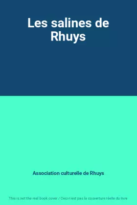 Couverture du produit · Les salines de Rhuys