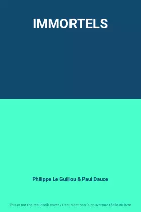 Couverture du produit · IMMORTELS