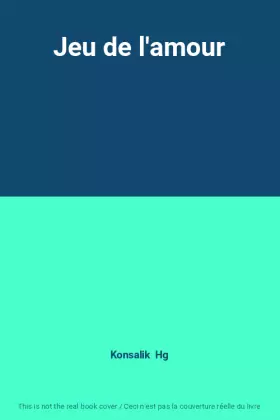 Couverture du produit · Jeu de l'amour