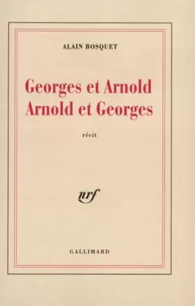 Couverture du produit · Georges et Arnold, Arnold et Georges