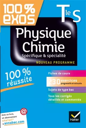 Couverture du produit · Physique-Chimie Tle S Spécifique et spécialité: Exercices résolus (Physique et Chimie) - Terminale S