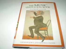 Couverture du produit · Music Quotation Book: A Literary Fanfare