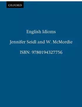 Couverture du produit · English Idioms : Edition anglaise