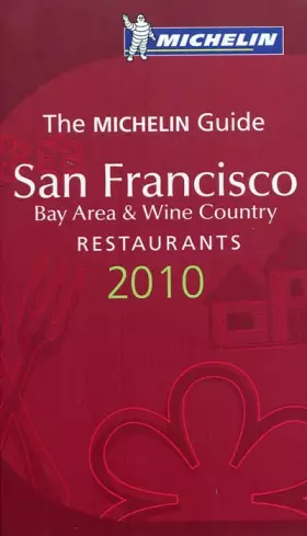 Couverture du produit · GUIDE MICHELIN SAN FRANCISCO 2010 (FCE)