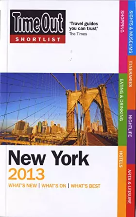 Couverture du produit · Time Out Shortlist New York 2013