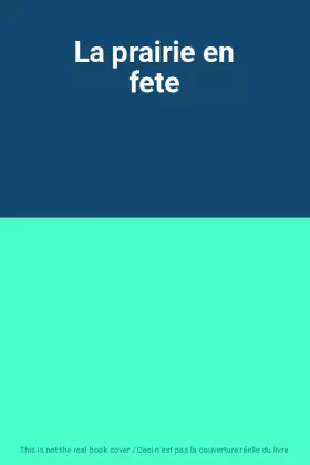 Couverture du produit · La prairie en fete