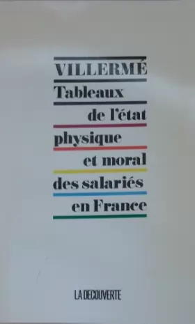 Couverture du produit · Tableaux de l'état physique et moral des salariés en France