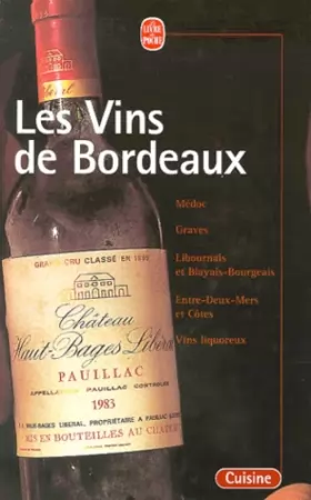 Couverture du produit · Les vins de Bordeaux
