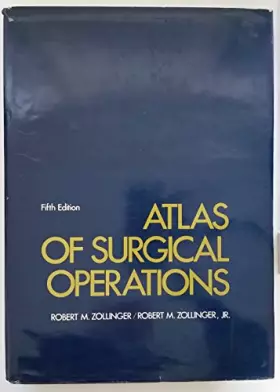 Couverture du produit · Atlas of surgical operations