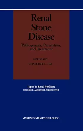 Couverture du produit · Renal Stone Disease: Pathogenesis, Prevention and Treatment
