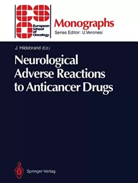 Couverture du produit · Neurological Adverse Reactions to Anticancer Drugs