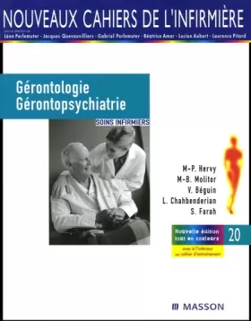 Couverture du produit · Gérontologie et gérontopsychiatrie: Soins infirmiers