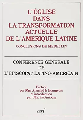 Couverture du produit · L'Eglise dans la transformation actuelle de l'Amérique latine