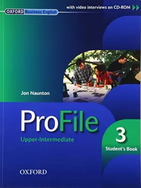 Couverture du produit · ProFile 3: Student's Pack: Upper-Intermediate