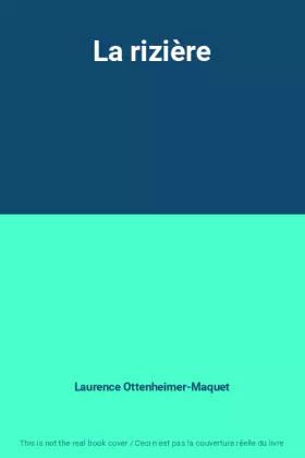 Couverture du produit · La rizière