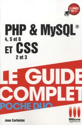 Couverture du produit · PHP & MySQL & CSS