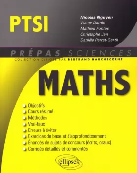 Couverture du produit · Maths PTSI