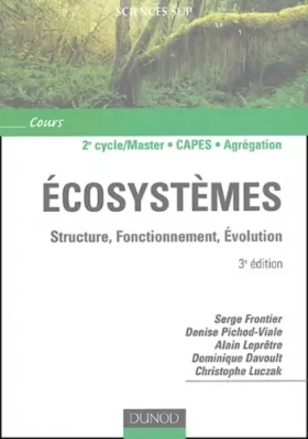 Couverture du produit · Ecosystèmes : Structure - Fonctionnement - Évolution : Cours et questions de révision