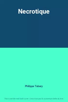 Couverture du produit · Necrotique
