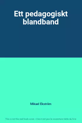 Couverture du produit · Ett pedagogiskt blandband