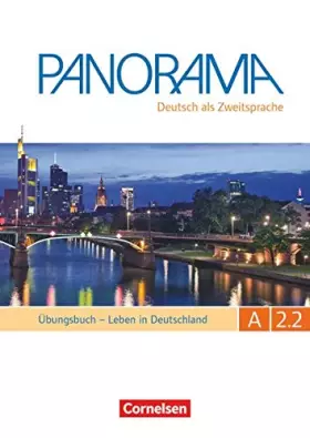 Couverture du produit · Panorama A2: Teilband 2 - Leben in Deutschland: Übungsbuch DaZ mit Audio-CD