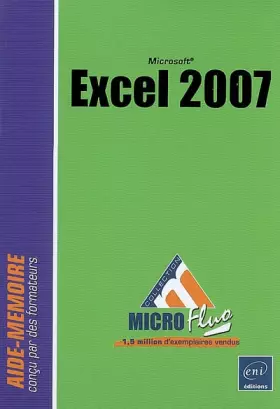 Couverture du produit · Excel 2007