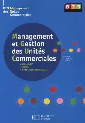 Couverture du produit · Management et Gestion des Unités Commerciales BTS MUC