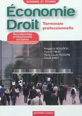 Couverture du produit · Economie-Droit Term Pro Tertiaire-Dossiers et Etudes