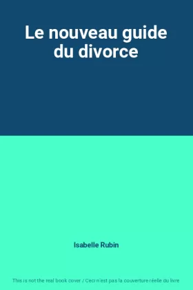 Couverture du produit · Le nouveau guide du divorce