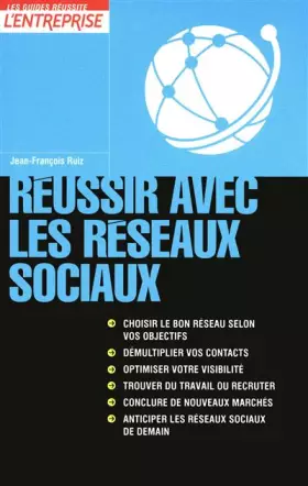 Couverture du produit · REUSSIR AVEC RESEAUX SOCIAUX
