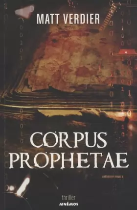 Couverture du produit · Corpus prophetae