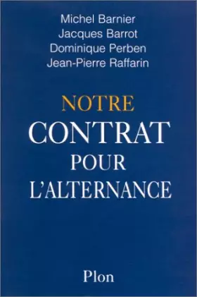 Couverture du produit · Notre contrat pour l'alternance