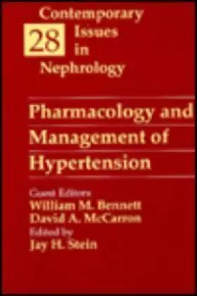 Couverture du produit · Pharmacology and Management of Hypertension