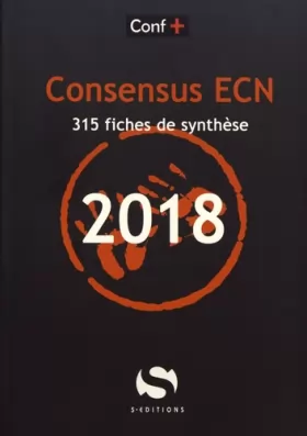 Couverture du produit · Consensus ECN : 315 fiches de synthèse