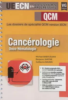 Couverture du produit · Cancérologie Onco-hématologie