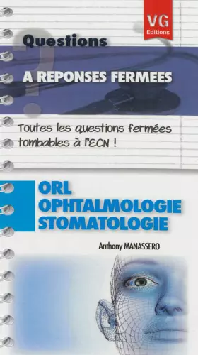 Couverture du produit · ORL Ophtalmologie Stomatologie