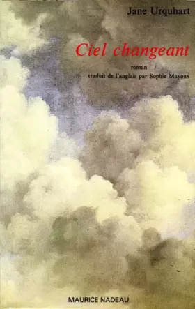 Couverture du produit · Ciel changeant